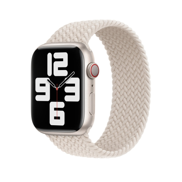 Nylon Braided Watch Band For Apple Watch Series 7 45mm / 6&SE&5&4 44mm / 3&2&1 42mm, 135mm, 150mm, 165mm