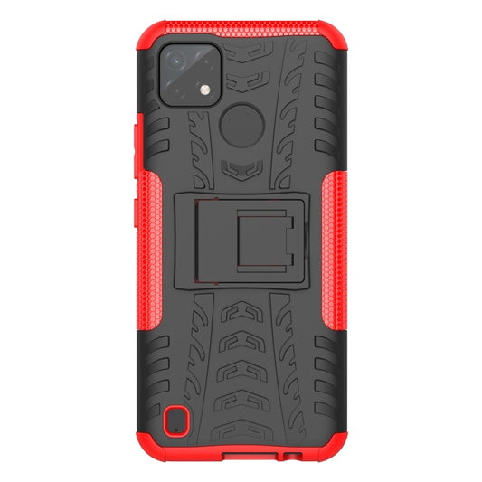 Tire Texture TPU + PC Phone Case with Holder, For OPPO Realme C21Y, For Motorola Moto G22/E32, For OPPO Realme C35, For Samsung Galaxy M23 / F23 5G