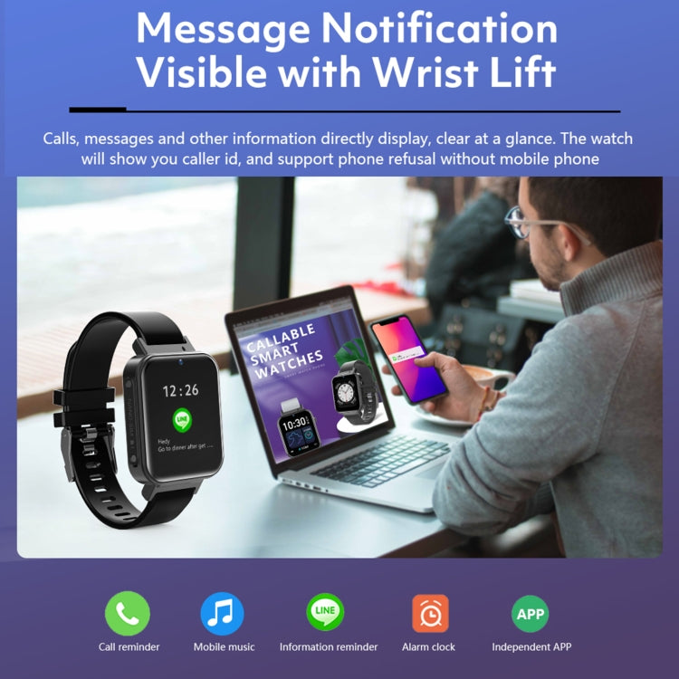 1.75 inch IPS Screen Smart Watch, Support Video Chat/SIM Card Calling, 1GB+16GB, 4GB+64GB