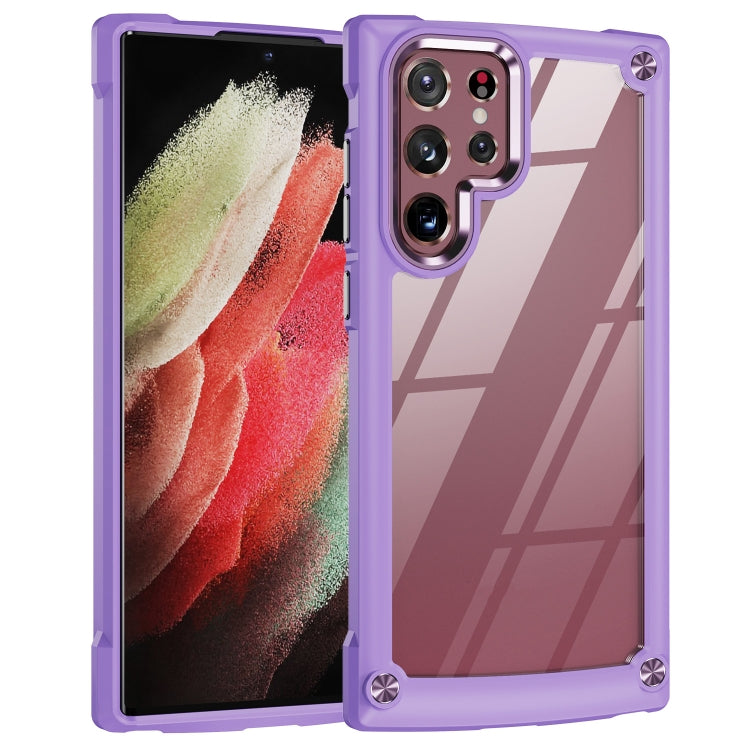 TPU + PC Lens Protection Phone Case, For Samsung Galaxy S21 5G, For Samsung Galaxy S21+ 5G, For Samsung Galaxy S21 Ultra 5G, For Samsung Galaxy S22 5G, For Samsung Galaxy S22+ 5G, For Samsung Galaxy S22 Ultra 5G