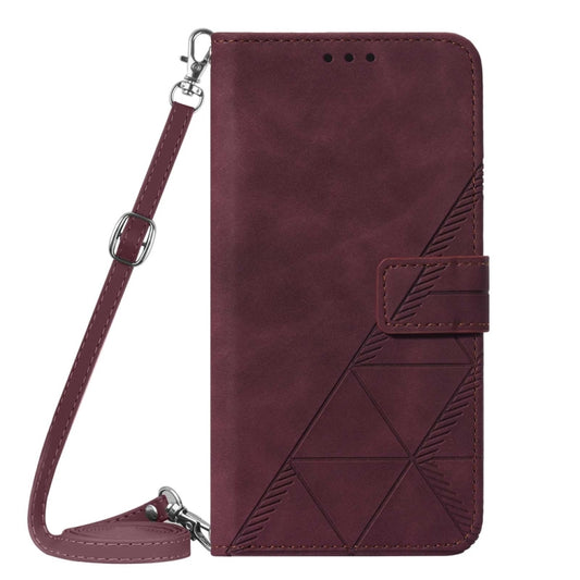Crossbody 3D Embossed Flip Leather Phone Case, For Itel P37/Vision 2S/P651L, For Nokia G21/G11, For Motorola Moto G 5G 2022, For OnePlus Nord CE 2 5G, For Motorola Moto G Stylus 4G 2022, For OPPO A57 5G 2022, For OPPO Realme C31 4G, For Motorola Moto G...