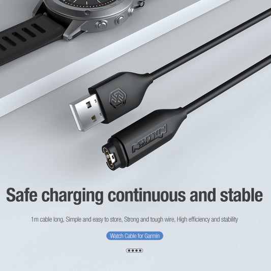 Câble de charge pour montre connectée Garmin, longueur du câble : 1 mètre