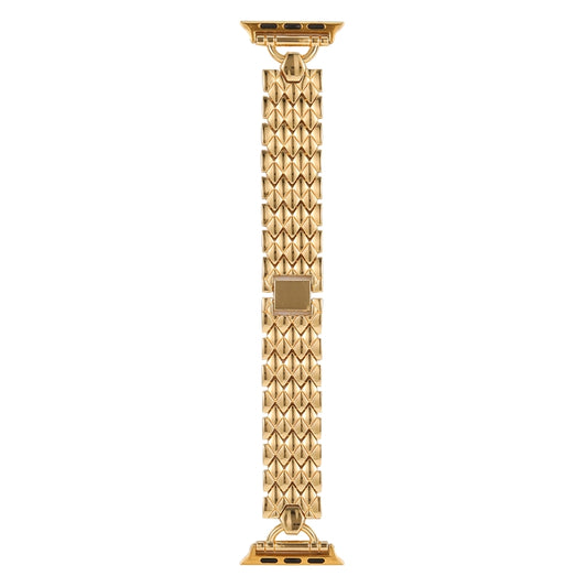 D-shaped Rhombus Metal Watch Band For Apple Watch Series