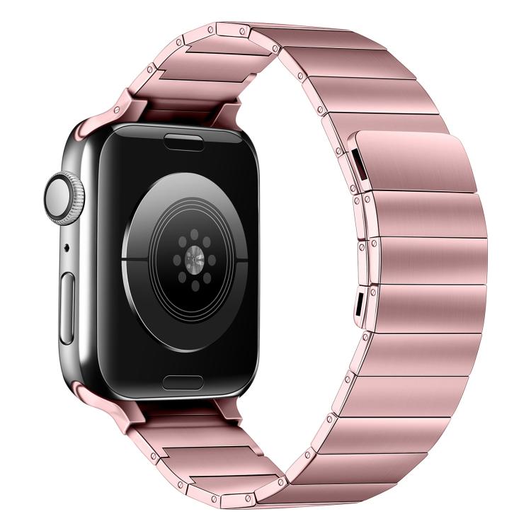 Magnetic Steel Watch Band For Apple Watch Series, 7 41mm / 6&SE&5&4 40mm / 3&2&1 38mm, 7 45mm / 6&SE&5&4 44mm / 3&2&1 42mm