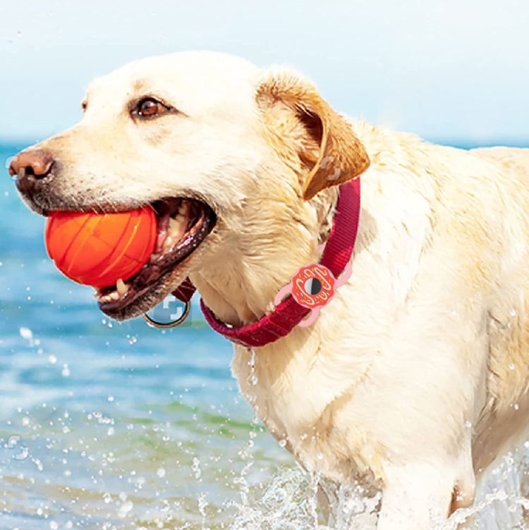Donut Pet Collar Anti-scratch Shockproof Silicone Cover For AirTag, 1, 2