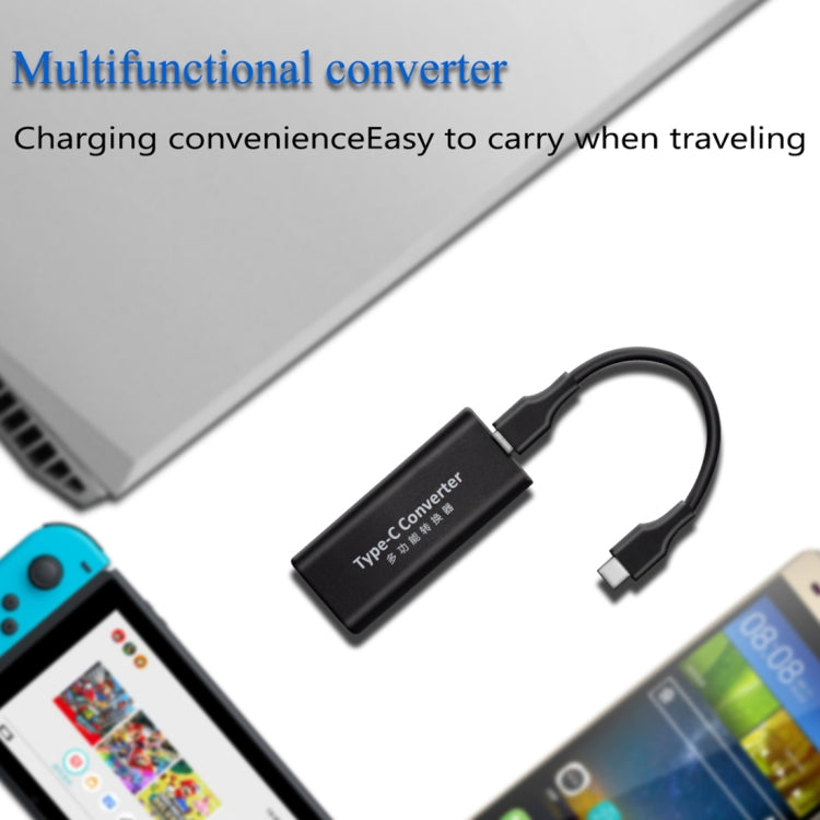 JORINDO 45W DC 7.9 x 5.5mm Female Socket to USB-C / Type-C Male Plug Power Adapter Converter, For Notebook