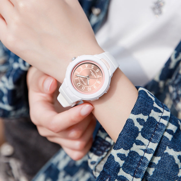 SANDA 6095 Montre électronique étanche de sport pour étudiant