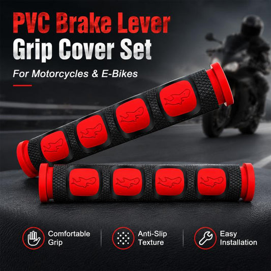 2 PCS Accessoires de modification de moto PVC Klaxon Poignée de guidon Poignée