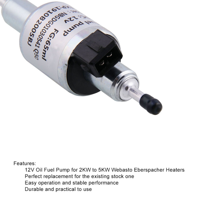 Car Air Diesel Parking Oil Fuel Pump, FP062 12V