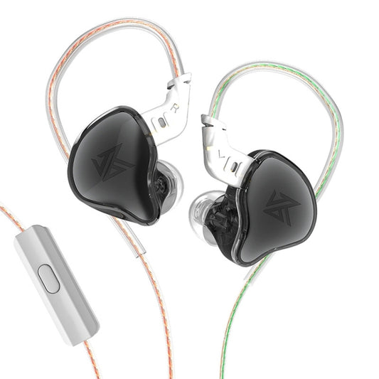 KZ-EDC High-Value Subwoofer Wired HIFI In-Ear Headphones, With Microphone, Without Microphone