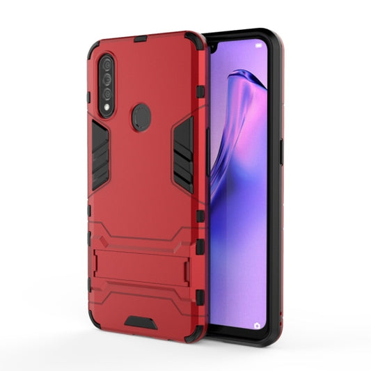 Shockproof PC + TPU with Holder, For OPPO A8, For OPPO Realme 6 Pro, For Huawei Y7p / P40 Lite E, For Huawei Enjoy 10E, For Galaxy A70e
