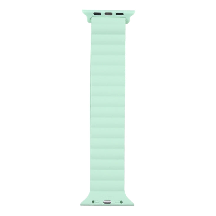 Silicone Magnet Watch Band For Apple Watch Series, 7 45mm / 6&SE&5&4 44mm / 3&2&1 42mm, 7 41mm / 6&SE&5&4 40mm / 3&2&1 38mm