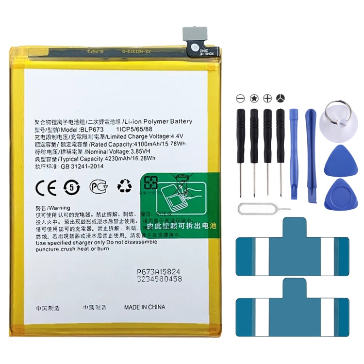 BLP855 4500 mAh Li-Polymer Battery Replacement For OPPO Reno6 Pro 5G / K9 Pro, BLP595, BLP603, BLP599, BLP611, BLP609, BLP621, BLP623, BLP635, BLP643, BLP639, BLP645, BLP631, BLP649, BLP663, BLP651, BLP661, BLP671, BLP673, BLP683, BLP689, BLP709, BLP70...