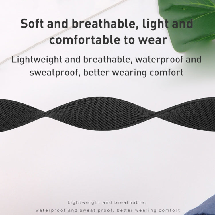 Small Waist Nylon Watch Band For Apple Watch Series, 7 45mm / 6&SE&5&4 44mm / 3&2&1 42mm, 7 41mm / 6&SE&5&4 40mm / 3&2&1 38mm