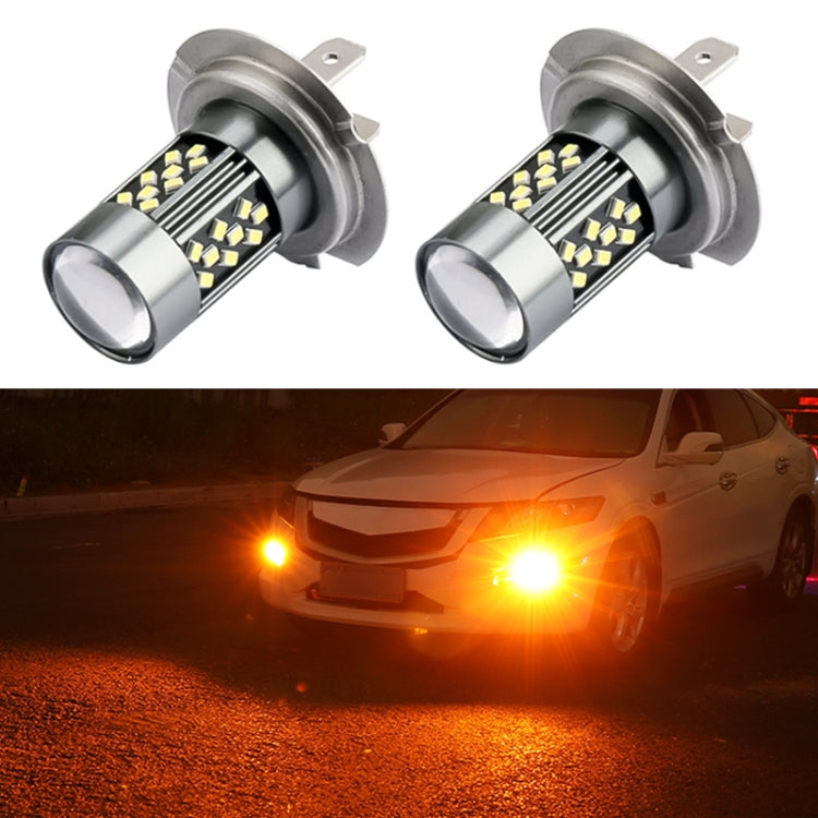 12V 7W Continuous Car LED Fog Light, 1 Pair 1156, 1 Pair 1157, 1 Pair 7440, 1 Pair 7443, 1 Pair 9005, 1 Pair 9006, 1 Pair H7, 1 Pair H11
