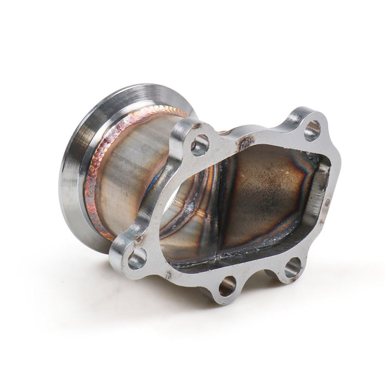 Car Modified 63mm Turbo Down Pipe V-band Adapter with Clamp Flange, Turbo Down Pipe Adapter