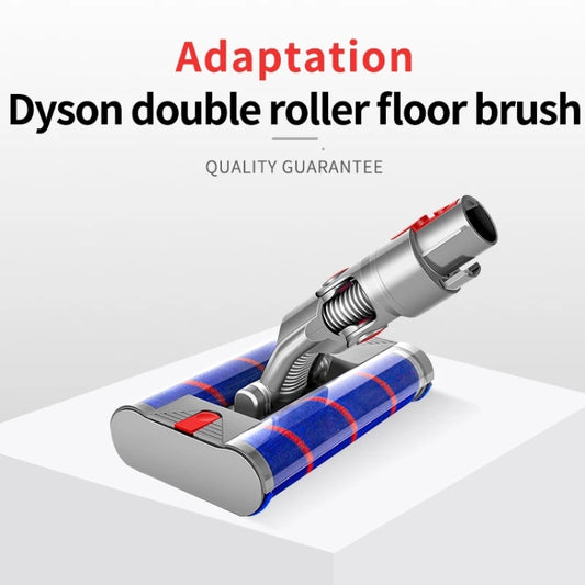 Brosse de plancher électrique universelle à double rouleau, pour Dyson V7 / V8 / V10 / V11 23 cm