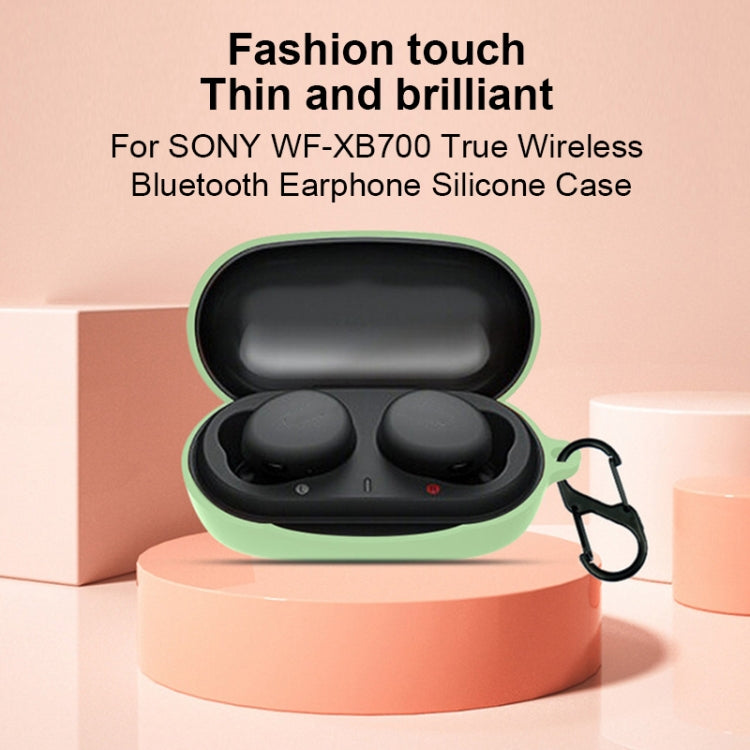 Pure Color Bluetooth Earphone Silicone Case, For Sony WF-XB700