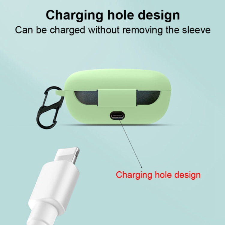 Pure Color Bluetooth Earphone Silicone Case, For Sony WF-XB700