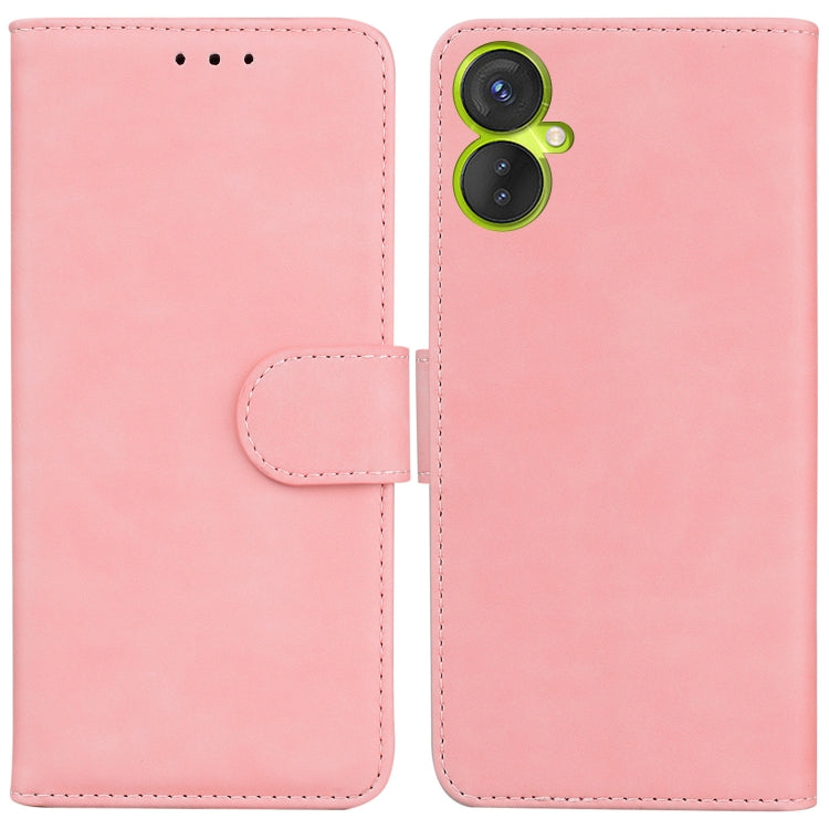 Skin Feel Pure Color Flip Leather Phone Case, For Infinix Hot 11 2022, For Infinix Note 12 VIP, For Tecno Spark 9 Pro