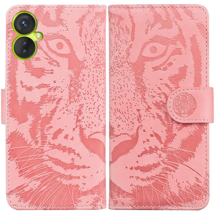 Tiger Embossing Pattern Horizontal Flip Leather Phone Case, For Infinix Hot 11 2022, For Infinix Note 12 VIP, For Tecno Spark 9 Pro