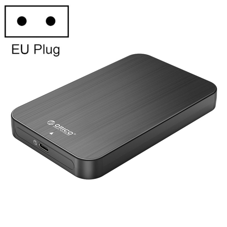 ORICO HM25C3 2.5 inch USB3.1 Gen1 Type-C Hard Drive Enclosure, EU Plug, US Plug, UK Plug, AU Plug