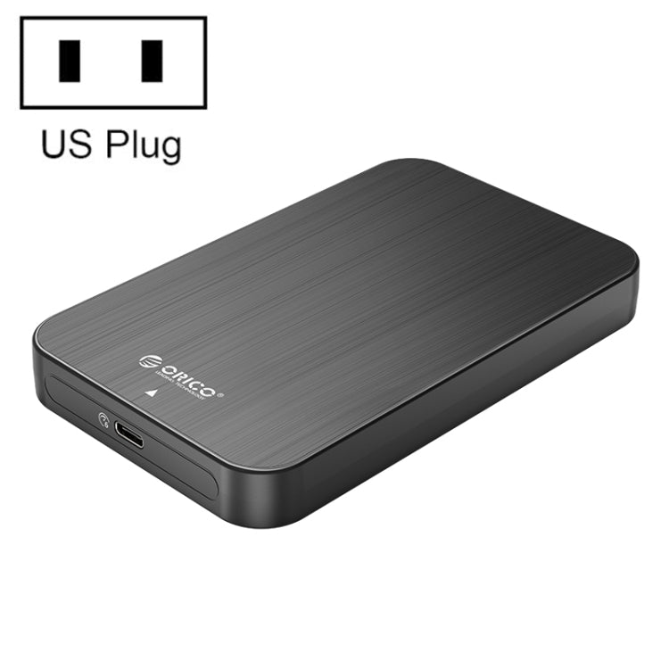 ORICO HM25C3 2.5 inch USB3.1 Gen1 Type-C Hard Drive Enclosure, EU Plug, US Plug, UK Plug, AU Plug