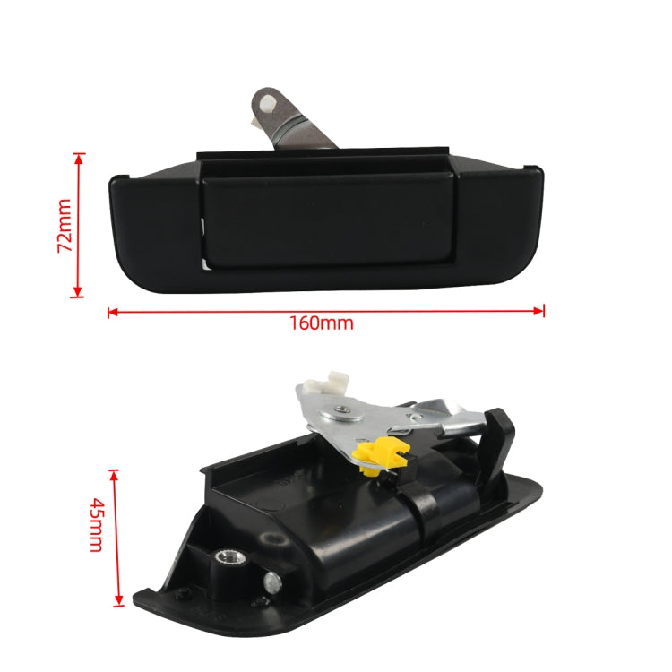 A7601-02 Car Tailgate Puller Handle 69090-89102 / 69090-71010 for Toyota Pickup 1889-1995, A7601-02
