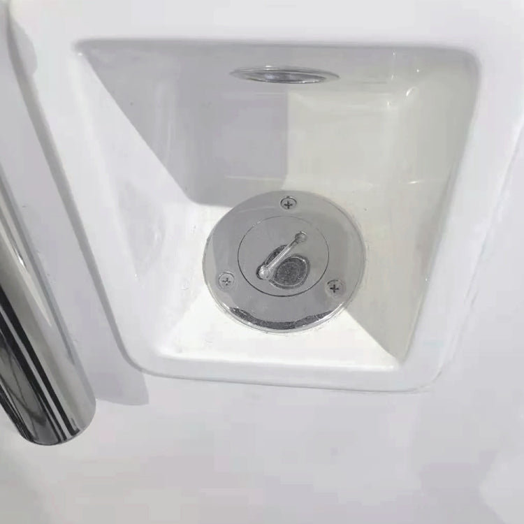 Stainless Steel Yacht Universal Fuel Filler, 1-1/2 inch, 2 inch