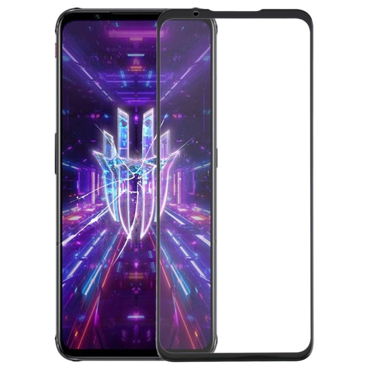 Verre extérieur de l'écran avant avec adhésif optiquement transparent OCA pour ZTE Nubia RedMagic NX609J, pour ZTE Nubia RedMagic 6 NX669J, pour ZTE Nubia RedMagic 6R NX666J, pour ZTE Nubia RedMagic 6 Pro, pour ZTE Nubia RedMagic 7 NX679J