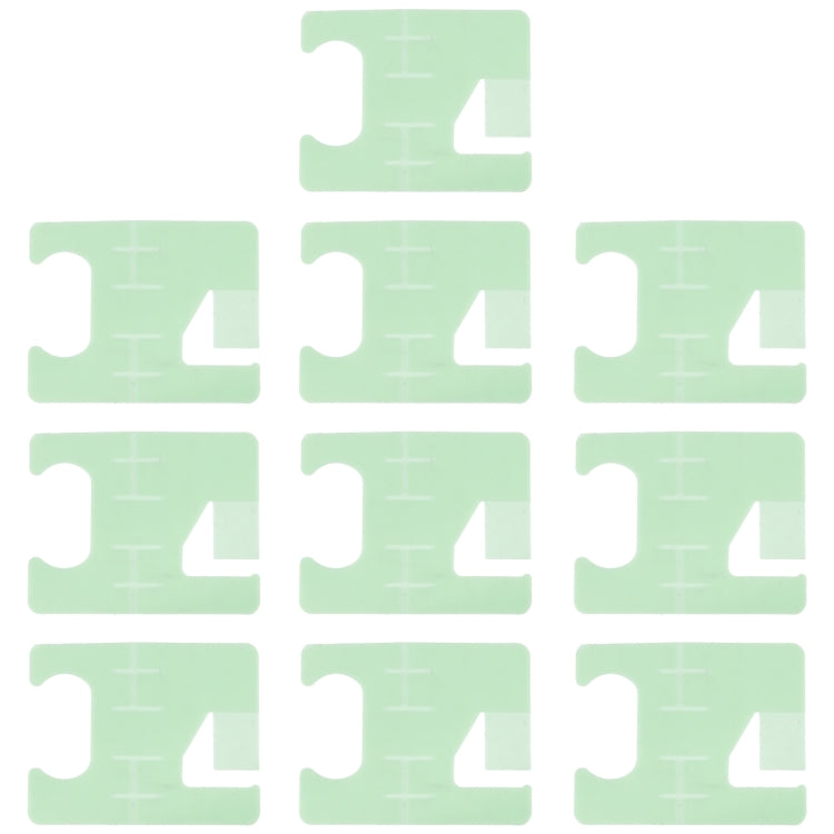 10 PCS Battery Adhesive Tape Stickers, For Samsung Galaxy S20 Ultra 5G, For Samsung Galaxy Note10+ 5G, For Samsung Galaxy S21 5G, For Samsung Galaxy Note9, For Samsung Galaxy S20, For Samsung Galaxy S20+, For Samsung Galaxy Note20 Ultra 5G