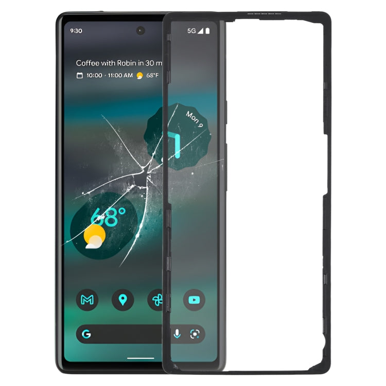 Front LCD Screen Bezel Frame, For Google Pixel 6 Pro, For Google Pixel 6, For Google Pixel 6A, For Google Pixel 5A, For Google Pixel 4, For Google Pixel 4XL, For Google Pixel 3