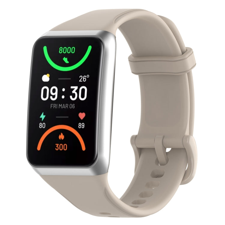 Solid Color Soft Silicone Watch Band, For OPPO Band 2