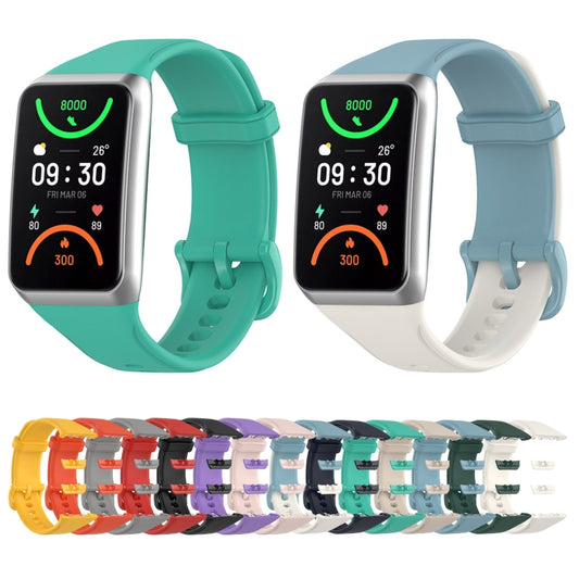 Solid Color Soft Silicone Watch Band, For OPPO Band 2