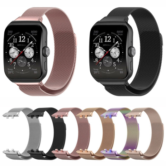 Milanese Stainless Steel Metal Watch Band, For OPPO Watch 3