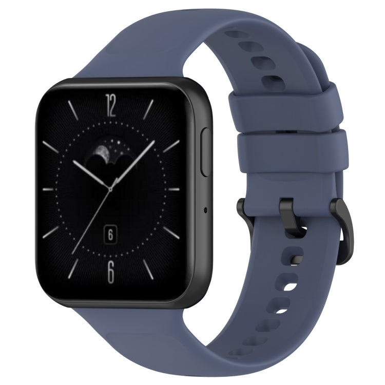 Solid Color Soft Silicone Watch Band, For OPPO Watch 3, For OPPO Watch 3 Pro