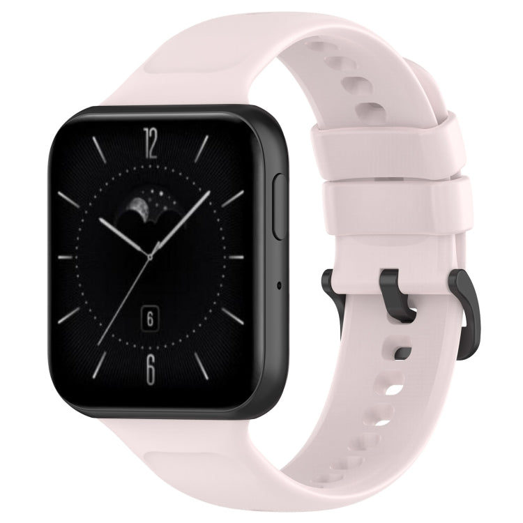 Solid Color Soft Silicone Watch Band, For OPPO Watch 3, For OPPO Watch 3 Pro