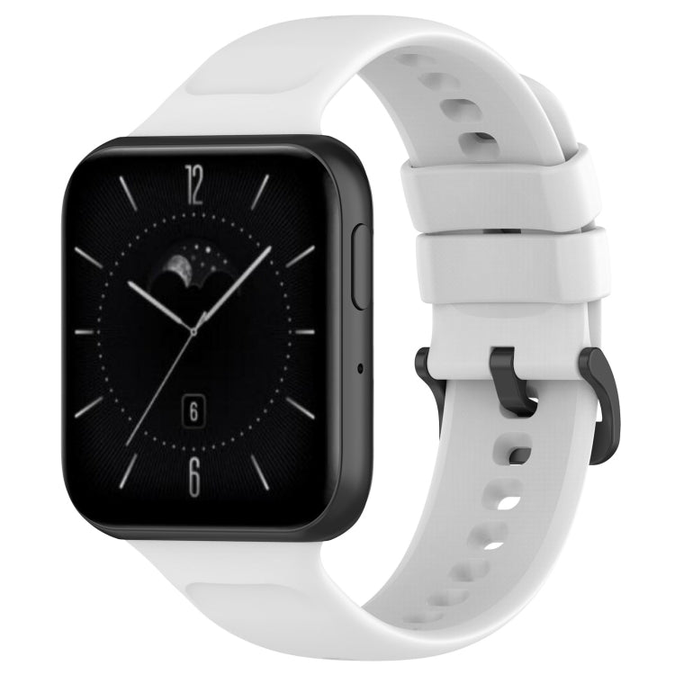 Solid Color Soft Silicone Watch Band, For OPPO Watch 3, For OPPO Watch 3 Pro