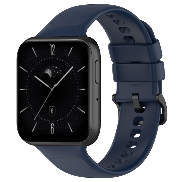 Solid Color Soft Silicone Watch Band, For OPPO Watch 3, For OPPO Watch 3 Pro