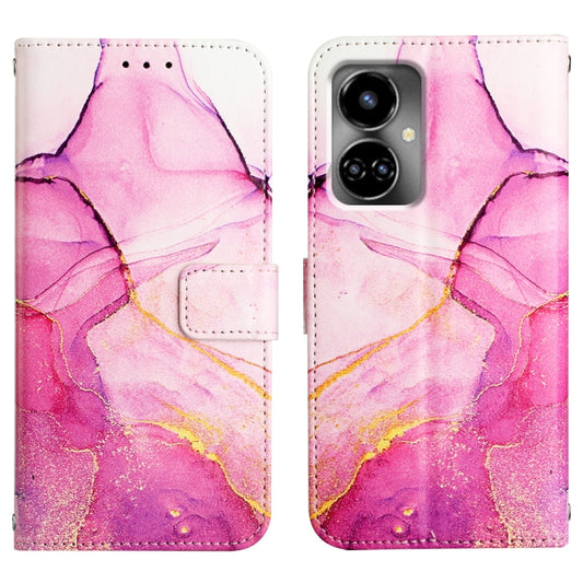 PT003 Marble Pattern Flip Leather Phone Case, For Tecno Camon 19, For Tecno Camon 19 Neo, For Tecno Camon 19 Pro 5G, For Tecno Pop 6, For Tecno Pova 3 LE7, For Tecno Spark 9 Pro / Spark 9T