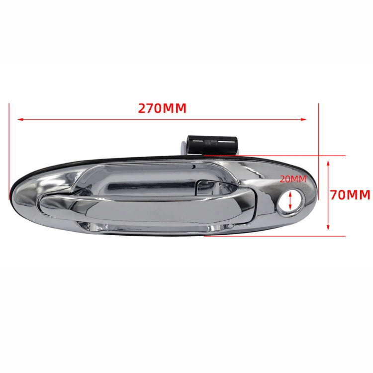 For Toyota Land Cruiser 1998-2007 4 in 1 Car Chrome Outside Door Handle 69220-60061 69210-60061, For Toyota Land Cruiser