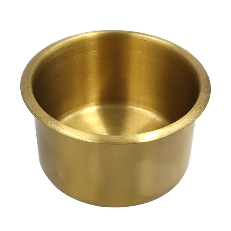 Functional Sofa RV Cup Holder Car Embedded Brass Cup Holder, 6.7x5.5cm, 9x5.5cm