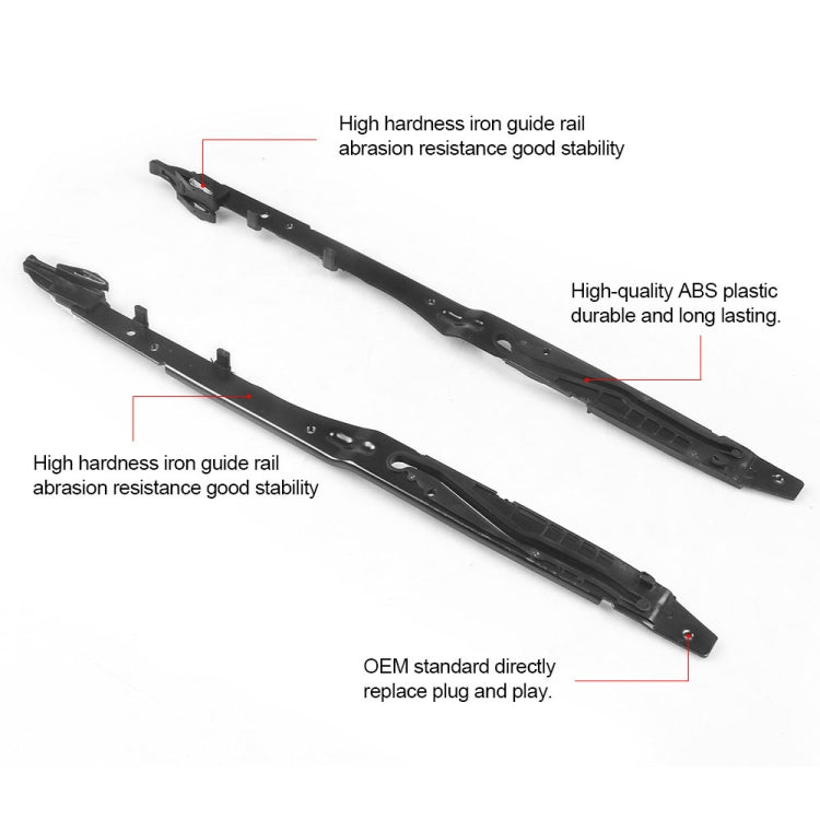 For Ford F-150 2015-2020 / F-250 2017-2019 Car Sunroof Track Assembly Repair Kit, Sunroof Track Assembly