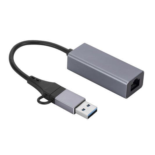 SL-017 USB3.0 Gigabit Network Type-C to Network Port USB HUB, SL-017