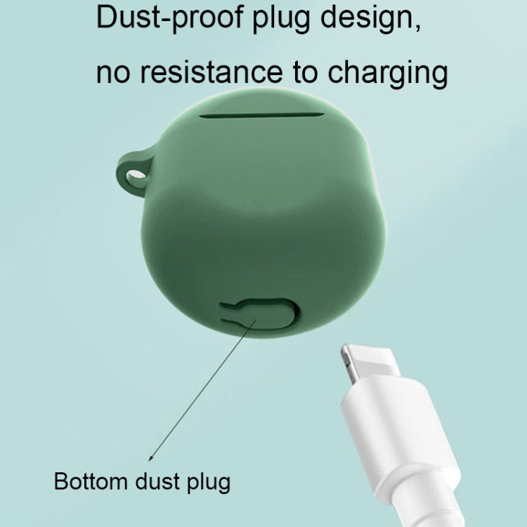 Silicone Earphone Protective Case with D Carabiner, For Redmi Buds4