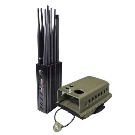 JAX-121A-10C 2G/3G/4G/WIFI/GPS/LOJACK Mobile Signal Jammer with Remote Control, JAX-121A-10C