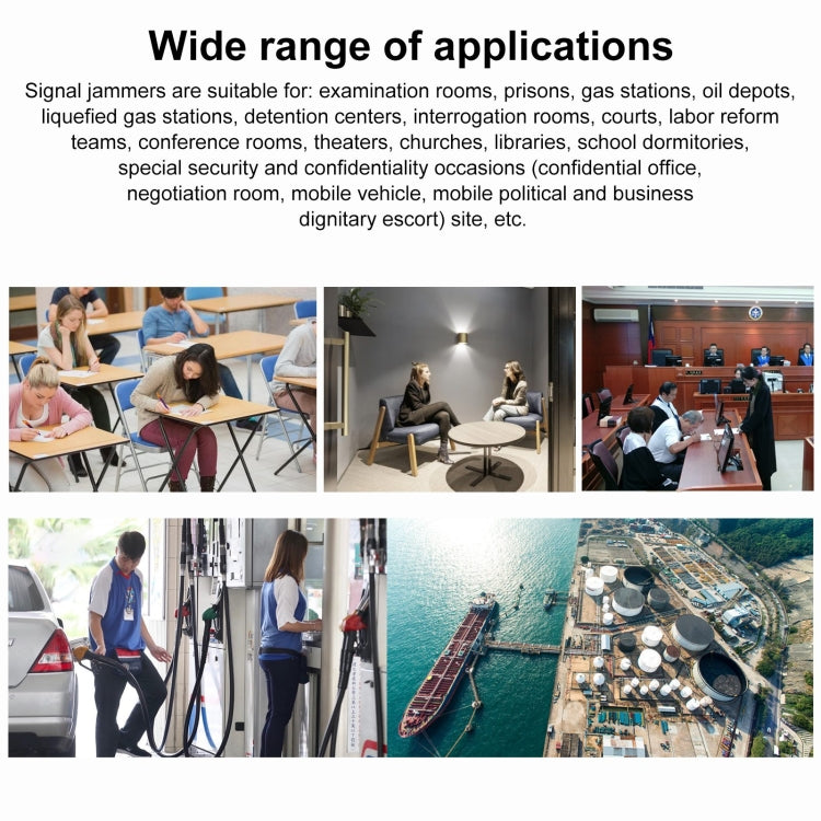 JAX-121A-10C 2G/3G/4G/WIFI/GPS/LOJACK Mobile Signal Jammer with Remote Control, JAX-121A-10C