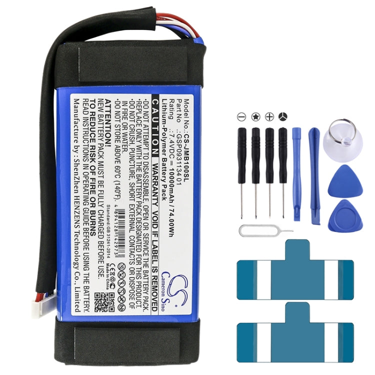 For JBL Charger 2+/Charge 2 Plus/Charge 3 2015 GSP1029102R 310SL P763098 6000mAh Battery Replacement