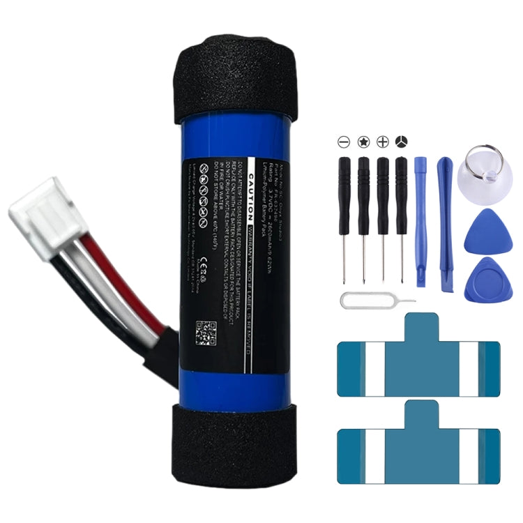 For JBL Charger 2+/Charge 2 Plus/Charge 3 2015 GSP1029102R 310SL P763098 6000mAh Battery Replacement