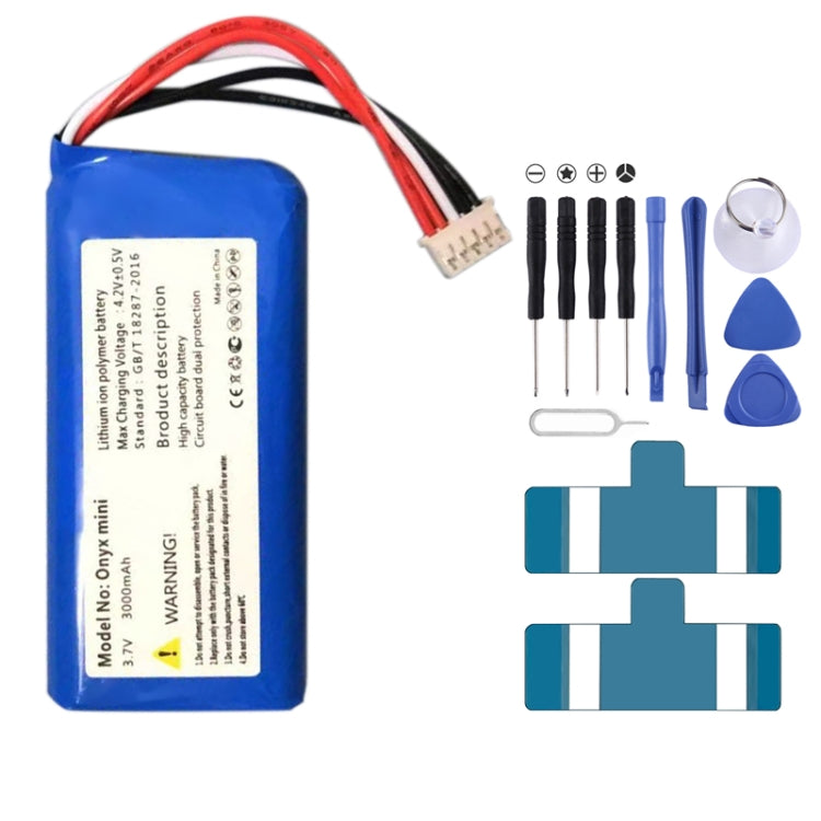 For JBL Charger 2+/Charge 2 Plus/Charge 3 2015 GSP1029102R 310SL P763098 6000mAh Battery Replacement